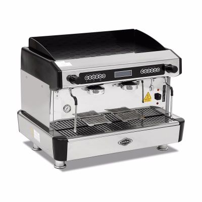 Empero Tam Otomatik Espresso Kahve Makinesi, 2 Gruplu, Siyah