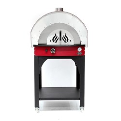 Empero Ev Tipi Taş Tabanlı Pizza ve Pide Fırını, Gazlı, Kırmızı - Thumbnail