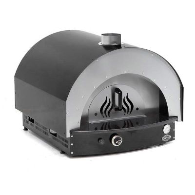 Empero Ev Tipi Taş Tabanlı Pizza ve Pide Fırını, Odunlu, Siyah