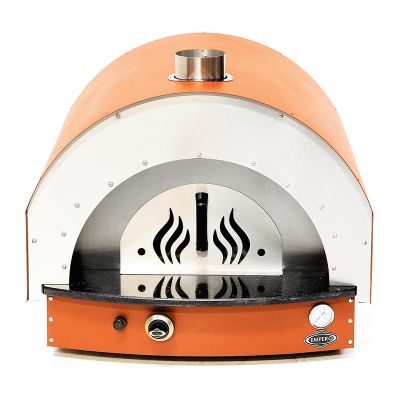 Empero Ev Tipi Taş Tabanlı Pizza ve Pide Fırını, Odunlu, Turuncu