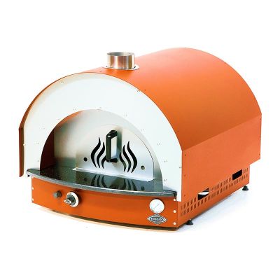 Empero Ev Tipi Taş Tabanlı Pizza ve Pide Fırını, Odunlu, Turuncu