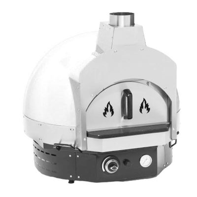 Empero SPO.H-70 Ev Tipi Taş Tabanlı Pizza Fırını, Gazlı, Beyaz