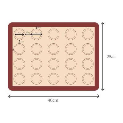 Epinox SMM-43 Silikon Makaron Mat, 30x40 cm