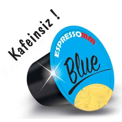 Espressomm Blue Kapsül Kahve, Kafeinsiz, Nespresso Uyumlu