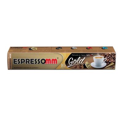 Espressomm Gold Kapsül Kahve, Nespresso Uyumlu