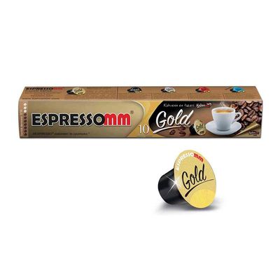 Espressomm Gold Kapsül Kahve, Nespresso Uyumlu