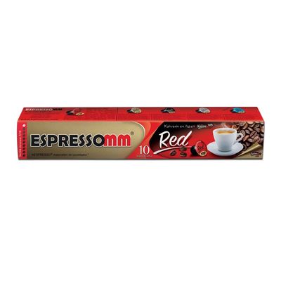 Espressomm - Espressomm Red Kapsül Kahve, Nespresso Uyumlu