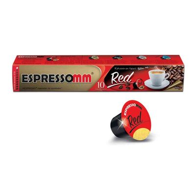 Espressomm - Espressomm Red Kapsül Kahve, Nespresso Uyumlu (1)