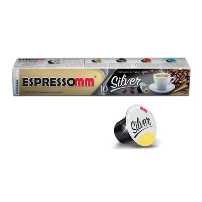 Espressomm Silver Kapsül Kahve, Nespresso Uyumlu