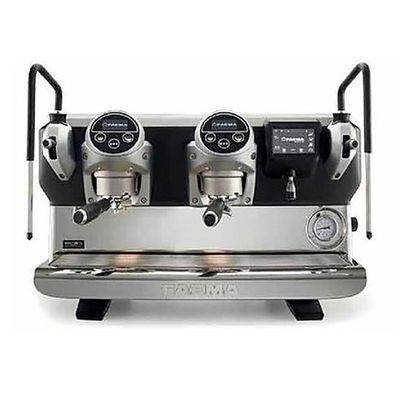 Faema - Faema E71 E Espresso Kahve Makinesi, Full Otomatik, 2 Gruplu, Gümüş
