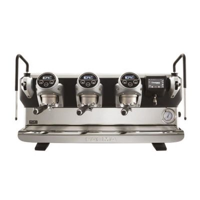 Faema - Faema E71 E Espresso Kahve Makinesi, Full Otomatik, 3 Gruplu, Gümüş