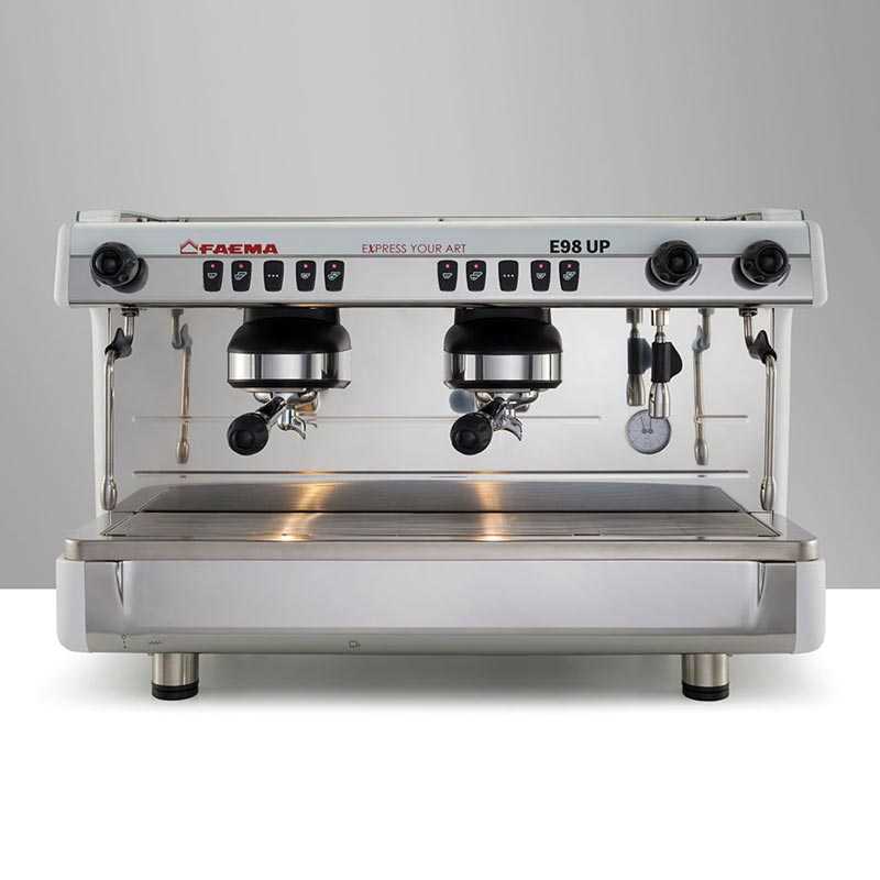 Faema E98 Up Tall Cup Espresso Kahve Makinesi, Full Otomatik, 2 Gruplu