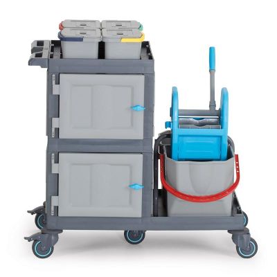 Fantom Procart 1333 Dolaplı Hastane Temizlik Arabası, Pres Kovalı