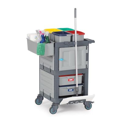 Fantom Procart 1351 Kovalı Hastane Temizlik Arabası