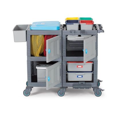 Fantom Procart 1354 Mop Fileli Hastane Temizlik Arabası, Çekmeceli