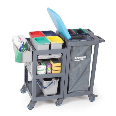 Fantom Procart 1360 Hastane Temizlik Arabası, Kova Takımlı