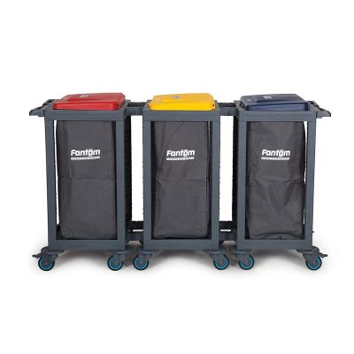 Fantom Procart 181SP Atık Toplama Arabası, 6 Bölmeli, 225 kg Kapasiteli