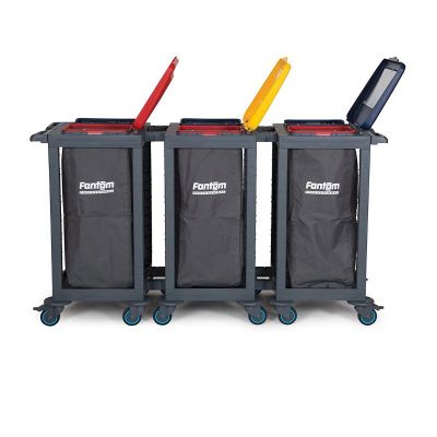 Fantom Procart 181SP Atık Toplama Arabası, 6 Bölmeli, 225 kg Kapasiteli