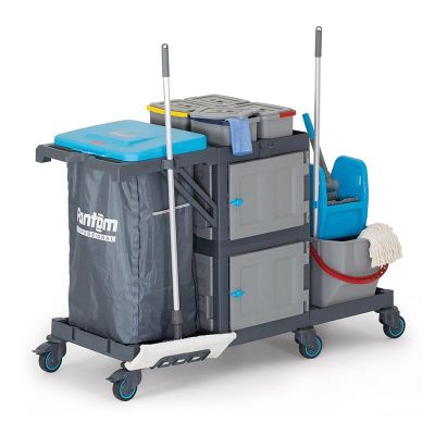 Fantom Procart 3333 Pres Kovalı Temizlik Arabası, Çöp Bölmeli