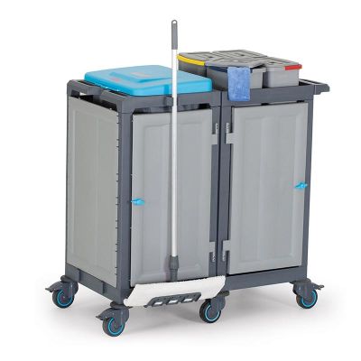 Fantom Procart 3351 Aksesuar Takımlı Temizlik Arabası, Çöp Bölmeli