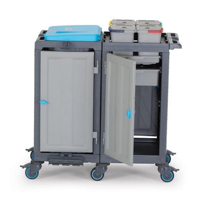 Fantom Procart 3351 Aksesuar Takımlı Temizlik Arabası, Çöp Bölmeli