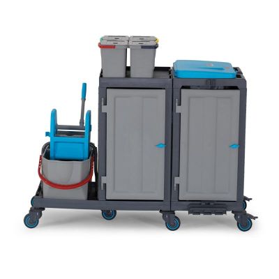 Fantom Procart 381 Dolaplı ve Kova Takımlı Temizlik Arabası