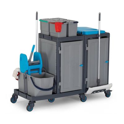 Fantom Procart 381 Dolaplı ve Kova Takımlı Temizlik Arabası
