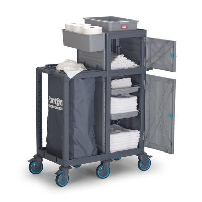 Fantom Procart 412 Dolaplı Kat Arabası, Çöp Bölmeli