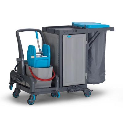 Fantom Procart 73121 Dolaplı Ayrılabilir Temizlik Arabası, Pres Kovalı