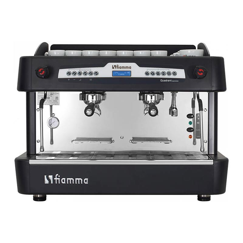 Fiamma Quadrant 2 DSP TC Espresso Kahve Makinesi, 2 Gruplu, Siyah Fiyat