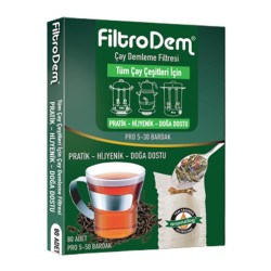 FiltroDem PRO 5-30 Fincan Çay Demleme Poşeti - Thumbnail