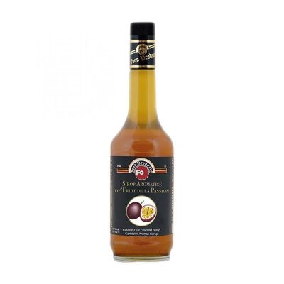 Fo Passion Fruit Çarkıfelek Aromalı Kokteyl Şurubu, 700 ml