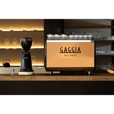 Gaggia La Decisa Espresso Kahve Makinesi, 2 Gruplu + Gaggia G10 Kahve Değirmeni, Siyah