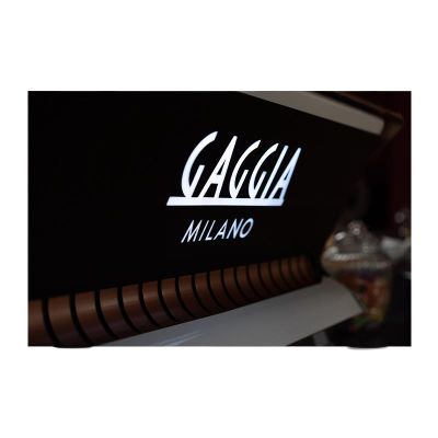 Gaggia La Reale Tall Cup Yarı Otomatik Espresso Kahve Makinesi, 2 Gruplu, Gri-Bakır