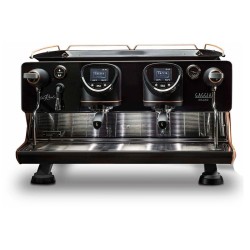 Gaggia La Reale Tall Cup Yarı Otomatik Espresso Kahve Makinesi, 2 Gruplu, Gri-Bakır - Thumbnail