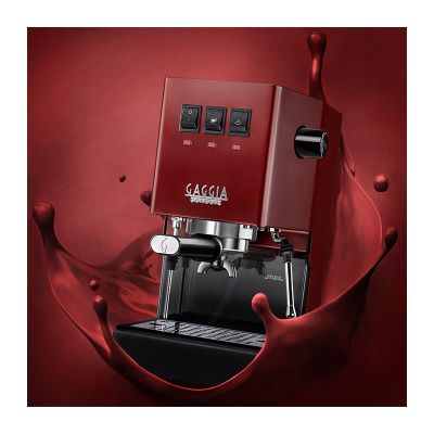 Gaggia RI9480/12 New Classic Pro 2019 Espresso Kahve Makinesi, Kırmızı