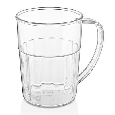 GastroCups - GastroCups Ayran Bardağı, 400 ml, Tritan, Şeffaf