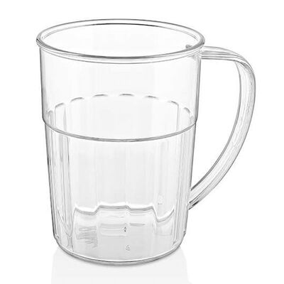 GastroCups - GastroCups Ayran Bardağı, 500 ml, Tritan, Şeffaf