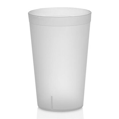 GastroCups - GastroCups Kumlu Bardak, 350 ml, Tritan, Şeffaf