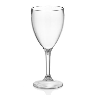 GastroCups - GastroCups Şarap Bardağı, 320 ml, Tritan, Şeffaf