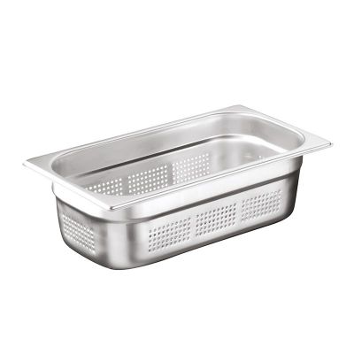 Öztiryakiler - Öztiryakiler Gastronorm Küvet, Delikli, Standart, GN 1/3, 32.5x17.6x2 cm