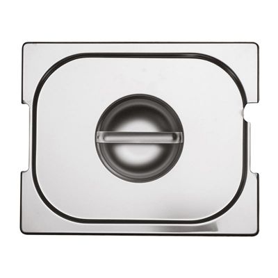 Öztiryakiler - Öztiryakiler Gastronorm Kapak, Kulp ve Kepçe Delikli, GDDH 1/6