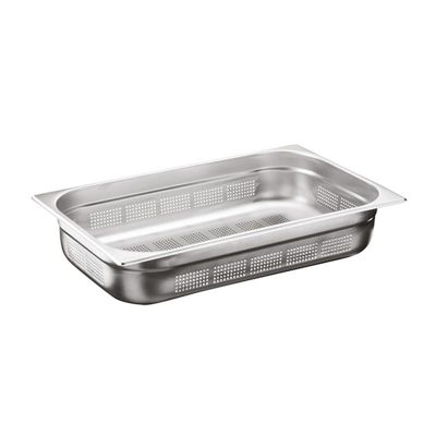 Öztiryakiler - Öztiryakiler Gastronorm Küvet, Delikli, Standart, GN 1/1, 53x32.5x15 cm