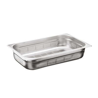 Öztiryakiler - Öztiryakiler Gastronorm Küvet, Delikli, Standart, GN 1/1, 53x32.5x4 cm