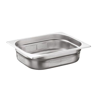 Öztiryakiler - Öztiryakiler Gastronorm Küvet, Delikli, Standart, GN 1/2, 32.5x26.5x10cm