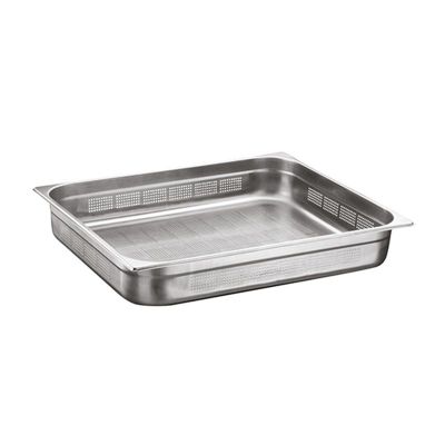 Öztiryakiler - Öztiryakiler Gastronorm Küvet, Delikli, Standart, GN 2/1, 65x53x15 cm