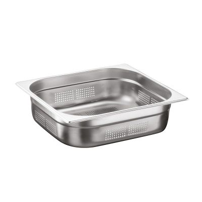 Öztiryakiler - Öztiryakiler Gastronorm Küvet, Delikli, Standart, GN 2/3, 35.4x32.5x10cm