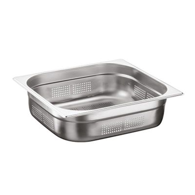 Öztiryakiler - Öztiryakiler Gastronorm Küvet, Delikli, Standart, GN 2/3, 35.4x32.5x2 cm