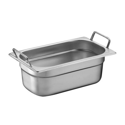 Öztiryakiler - Öztiryakiler Gastronorm Küvet, Saplı, Standart, GN 1/4, 26.5x16.2x6.5 cm