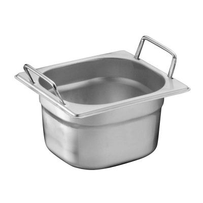 Öztiryakiler - Öztiryakiler Gastronorm Küvet, Saplı, Standart, GN 1/6, 17.6x16.2x10 cm